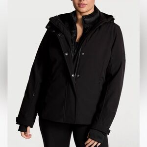 Victoria's Secret Black Ski Jacket
